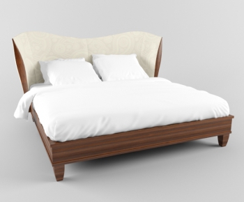 European Style Double Bed-ID:152850995