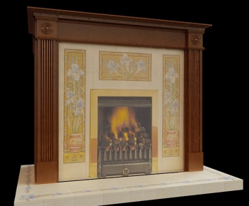 European Style Fireplace-ID:186722662