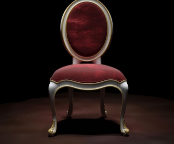 European Style New Classical Style Single Chair-ID:885522131