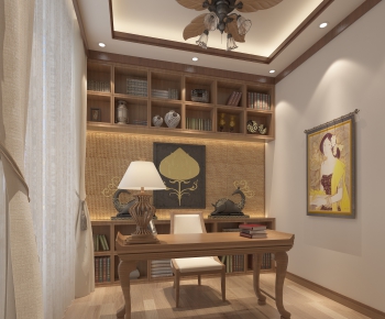 Southeast Asian Style Study Space-ID:530350935