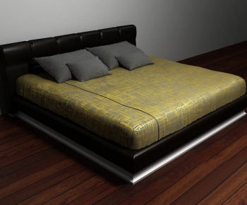 Modern Double Bed-ID:227497597