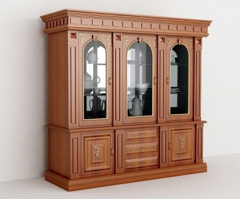 American Style Wine Cabinet-ID:809034452