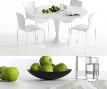 Modern Dining Table And Chairs-ID:732244647