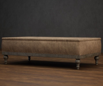 American Style Industrial Style Footstool-ID:653205781