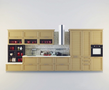 Simple European Style Kitchen Cabinet-ID:122695259