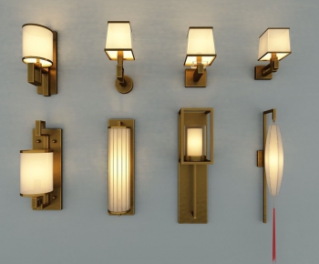 New Chinese Style Wall Lamp-ID:994332844