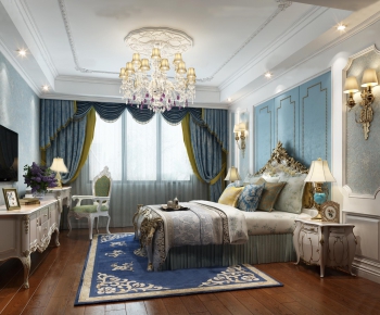 French Style Bedroom-ID:125984668