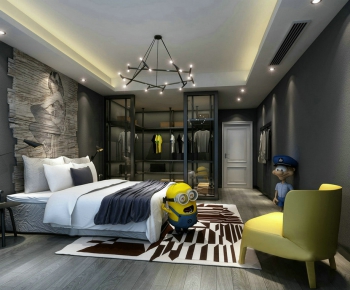 Industrial Style Children's Room-ID:610064131