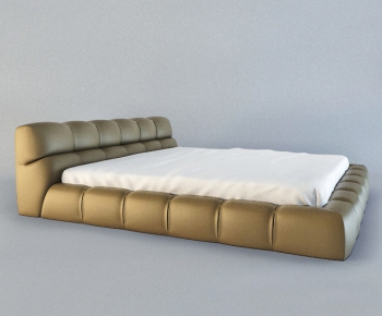 Modern Double Bed-ID:898934554