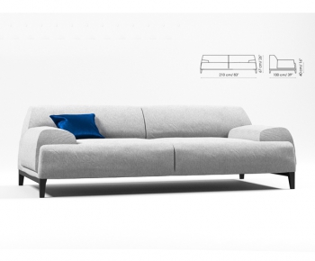 Modern A Sofa For Two-ID:646251814