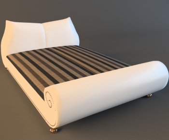 Modern Double Bed-ID:633999533