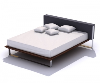 Modern Double Bed-ID:179566749