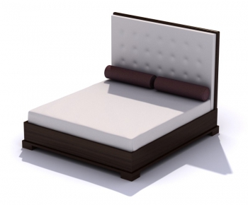 Modern Double Bed-ID:105908442