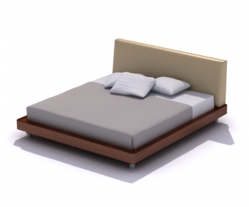 Modern Double Bed-ID:210187614