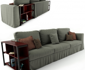 Modern Three-seat Sofa-ID:671006382