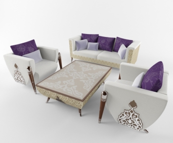 European Style Sofa Combination-ID:657378578