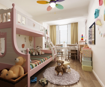 Simple European Style Children's Room-ID:656484274