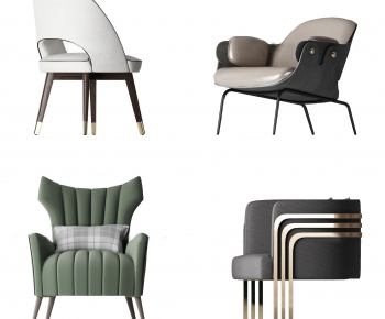 Modern Nordic Style Lounge Chair-ID:367177888