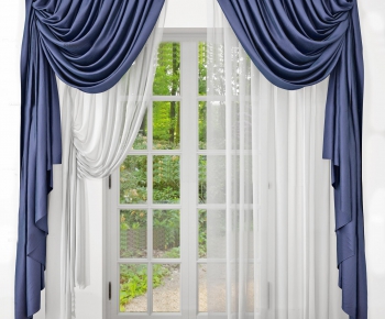 Modern American Style The Curtain-ID:252307942