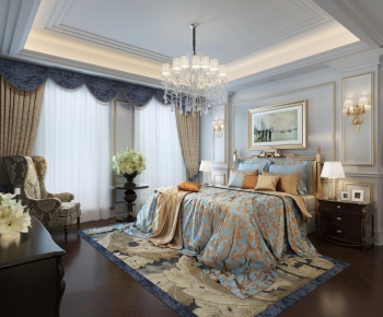 French Style Bedroom-ID:987762716