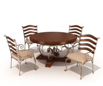 European Style Leisure Table And Chair-ID:755777998