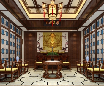 Chinese Style Meeting Room-ID:415178379
