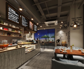 Industrial Style Cafe-ID:607533456