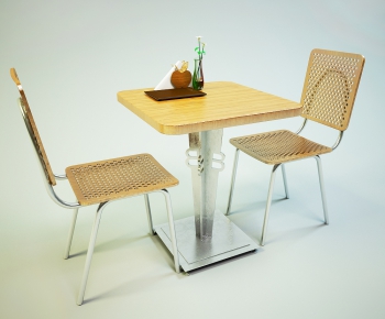 Modern Dining Table And Chairs-ID:492710524