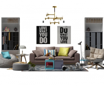 Modern Sofa Combination-ID:429492272