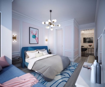 Nordic Style Bedroom-ID:910088688