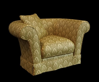 Simple European Style Single Sofa-ID:415653485