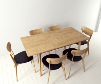 Nordic Style Dining Table And Chairs-ID:572558958