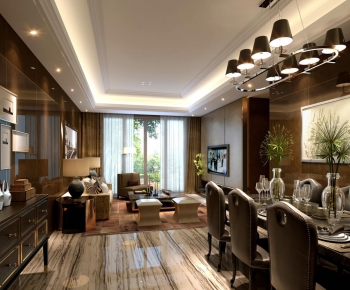 Modern Hong Kong Style A Living Room-ID:232655413