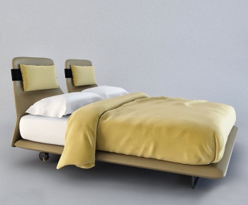 Modern Double Bed-ID:316012177