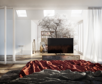 Nordic Style Bedroom-ID:281203438