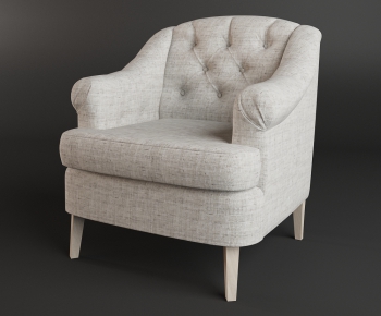 American Style Single Sofa-ID:266564272