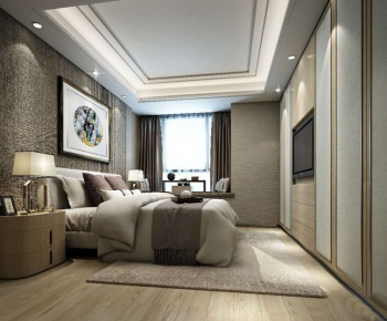 New Chinese Style Bedroom-ID:102320951