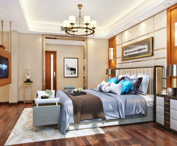 Modern Hong Kong Style Bedroom-ID:746366549