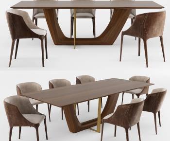 Modern Dining Table And Chairs-ID:536812246