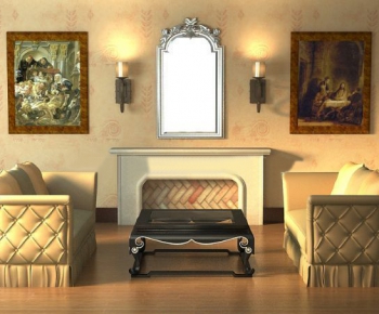 New Classical Style A Sofa For Two-ID:647247784