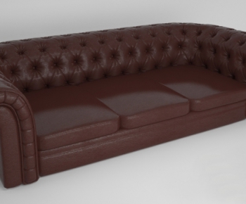 Modern Three-seat Sofa-ID:741316133