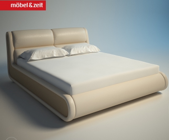 Modern Double Bed-ID:980204689