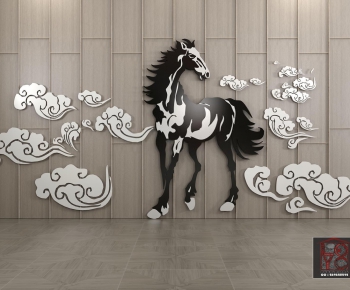 Modern New Chinese Style Wall Decoration-ID:517313364