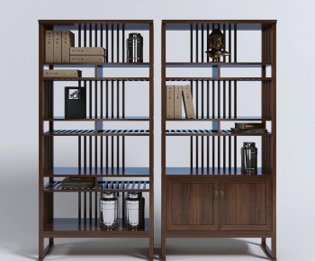 New Chinese Style Bookcase-ID:871094225