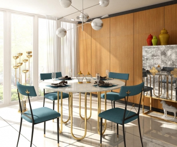 Modern Simple Style Dining Room-ID:350191652