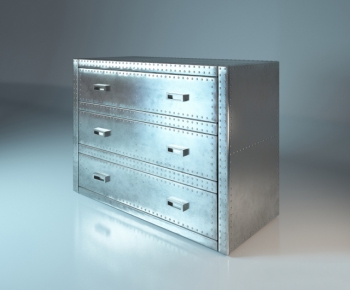 Industrial Style Chest Of Drawers-ID:446854789