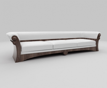 European Style Three-seat Sofa-ID:582684315