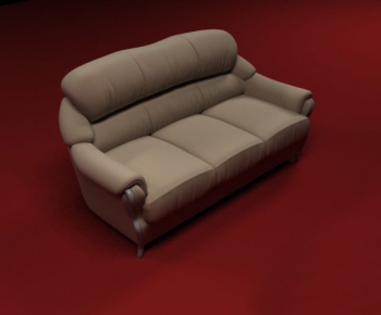European Style Three-seat Sofa-ID:759275636