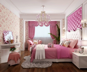 Simple European Style Bedroom-ID:702020146