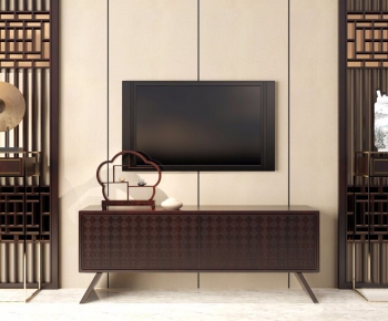 New Chinese Style TV Cabinet-ID:993332473